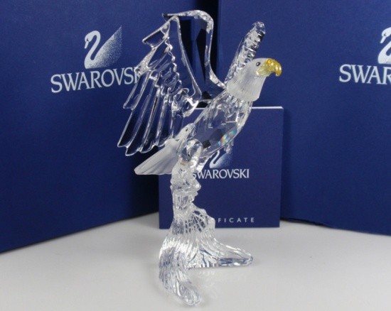 スワロフスキー Swarovski クリスタル 廃盤品 『ハクトウワシ』 248003_3