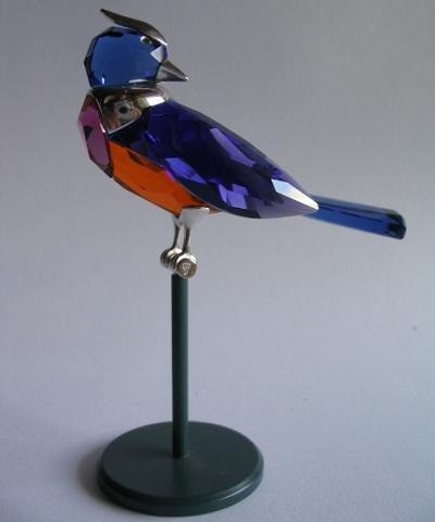 スワロフスキー Swarovski 2004年 廃盤品 置物 鳥 Benua blue
