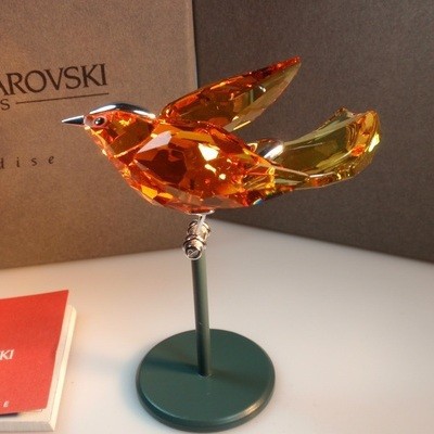 スワロフスキー Swarovski 2004年 廃盤品 置物 鳥 Bamoa Sun フィギュア 275573