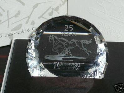 スワロフスキー Swarovski 2001年 限定品 『Wild Horses ペーパーウェイト』 283324