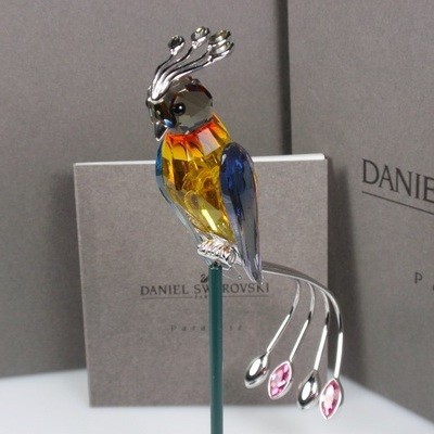 スワロフスキー Swarovski 2004年 廃盤品 置物 鳥 Banamba bird