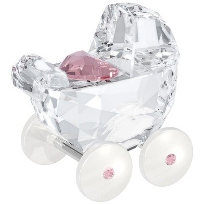 スワロフスキー　乳母車 スワロフスキー Swarovski 『乳母車』 5003407の通販はau PAY