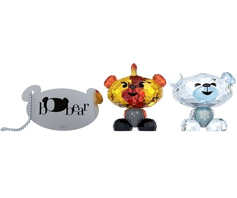 スワロフスキー Swarovski 『Bo Bear - Fire & Ice』 5004496