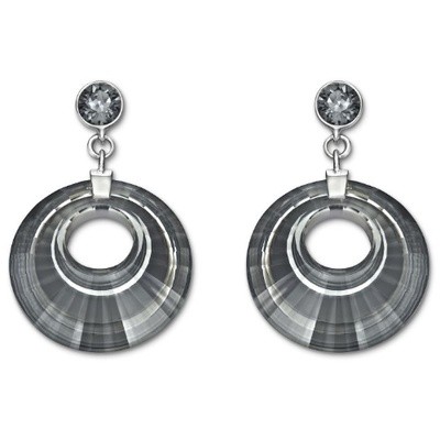 スワロフスキー Swarovski 『Turn Silvernight ピアス』 5032776
