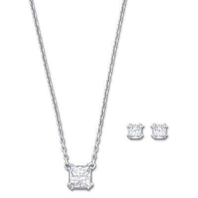 Swarovski ネックレス ピアス セット Attract 5033022 スワロフスキー Swarovski 『Attract セット』 5033022の通販はau PAY