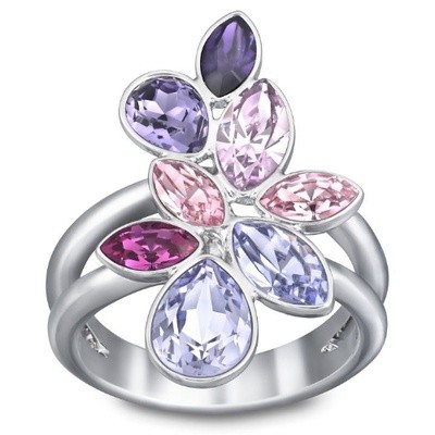 スワロフスキー Swarovski 『Tody Multi Purple 輪っか』 指環 5053913