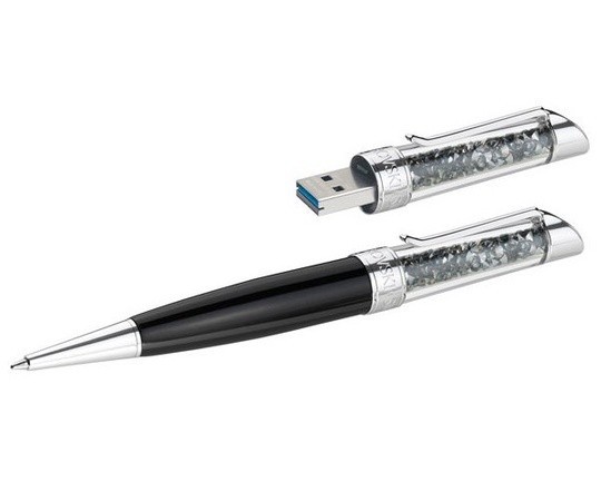 【セール 登場から人気沸騰】 USB付きボールペン（スワロフスキー） 筆記具