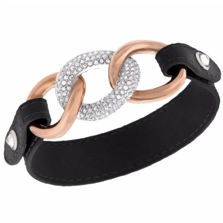 スワロフスキー Swarovski 『Bound Leather ブレスレット』 5080041