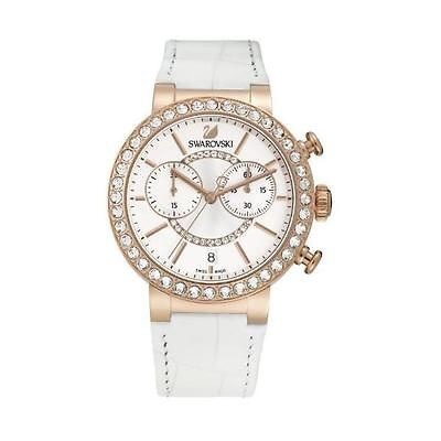 スワロフスキー Swarovski 腕時計 Citra Sphere Chrono White Rose Gold Tone ウォッチ 5080602