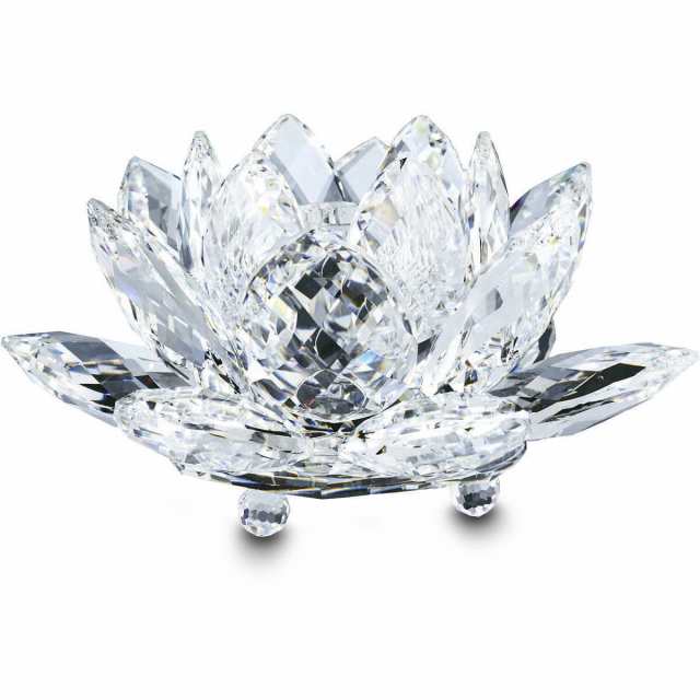 スワロフスキー Swarovski WATERLILY スモール キャンドルホルダー 5084103