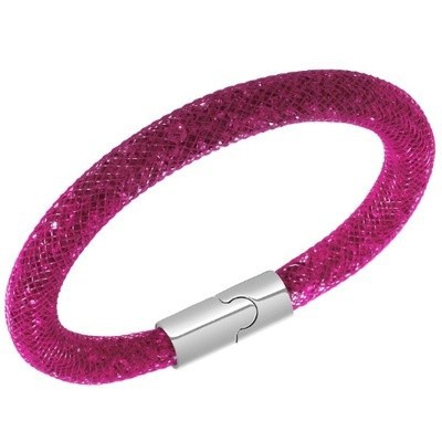 ランキング上位のプレゼント Swarovski スワロフスキー Stardust M ブレスレット Fuchsia ブレスレット Www Osmanlitorunlariyiz Com