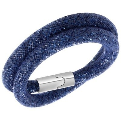 スワロフスキー Swarovski 『Stardust Blue Double ブレスレット, S』 5102557の通販はブレスレット