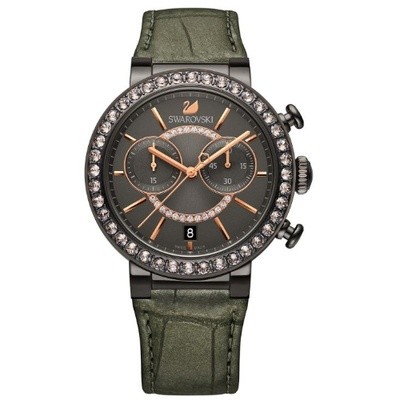 スワロフスキー Swarovski 腕時計 Citra Sphere Gun Metal Tone ウォッチ 5122040