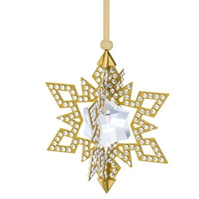スワロフスキー Swarovski 『クリスマスオーナメント スター Gold