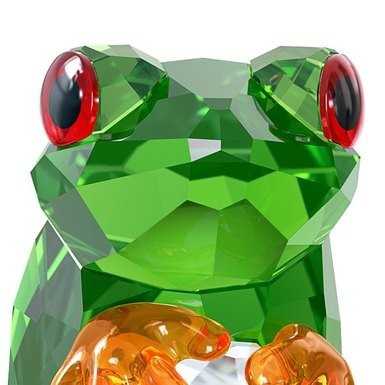 New 100% SWAROVSKI Crystal Idyllia Frog Bee and Strawberry
