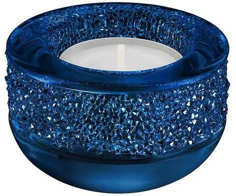 スワロフスキー Swarovski 『Shimmer ティーライト Dark Blue』 5136918の通販は