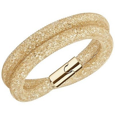 スワロフスキー Swarovski 『Stardust Golden Shadow Double ブレスレット M』 5159277