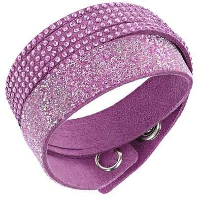 スワロフスキー Swarovski 『Slake Purple Duo ブレスレット』 5169277