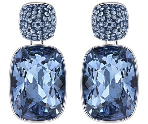 スワロフスキー Swarovski 『Empire Rectangular ピアス』 5182615