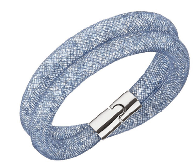 スワロフスキー Swarovski 『Stardust Blush Blue Double ブレスレット, S』 5184173の通販は 12,434円