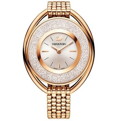 スワロフスキー Swarovski 腕時計 Crystalline Oval Rose Gold Tone ブレスレット Watch ウォッチ 5200341