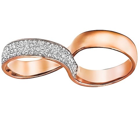 スワロフスキー Swarovski 『Exist Double リング』 指輪 5221588