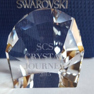 スワロフスキー Swarovski 2015年 SCS限定品 『Journey Tour ペーパーウェイト』 5229816