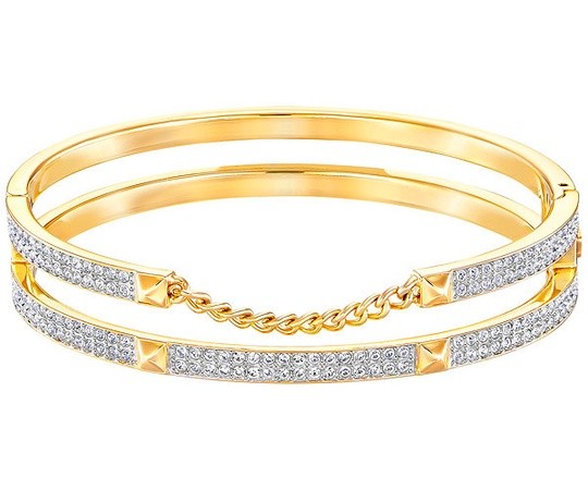 スワロフスキー Swarovski 『Fiction バングル, M』 5233913の通販は