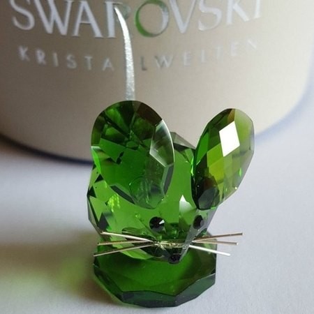スワロフスキー Swarovski 2016年 『レプリカマウス Dark Green クリスタルヴェルテン限定品』 5255871