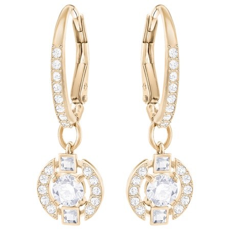 スワロフスキー Swarovski 『Sparkling Dance Round ピアス』 5272367