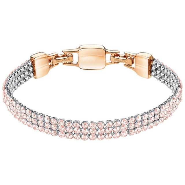 スワロフスキー Swarovski CLIM Rose Crystal Mesh ブレスレット 5278710
