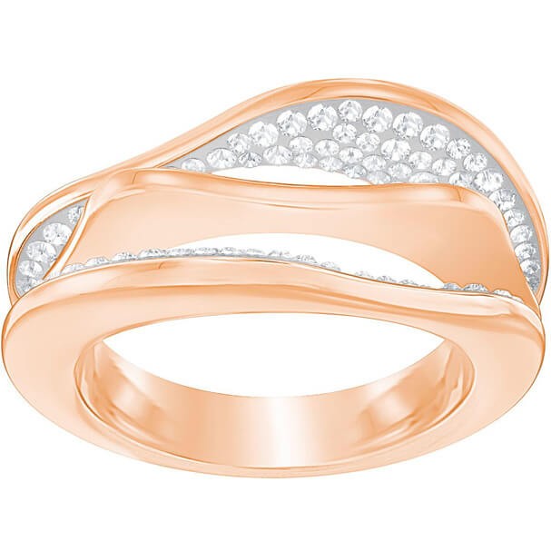 スワロフスキー Swarovski ローズゴールド Hilly リング 指輪 5290198