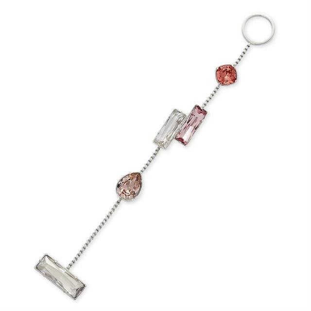 スワロフスキー Atelier Swarovski ピンク Nile ブレスレット パラジウムコーティング M 5298636の通販は 25,060円