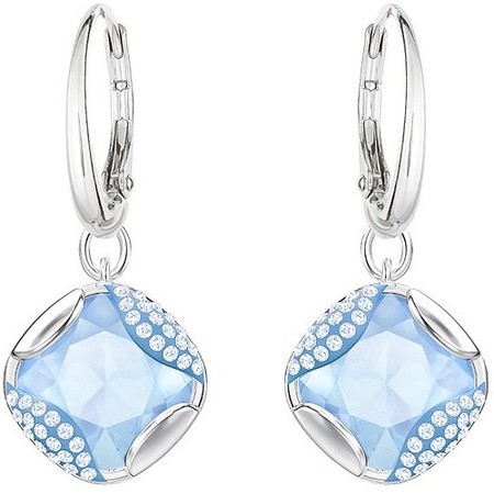 新品 スワロフスキーSwarovski Heap ピアス ブルークリスタル 新品 スワロフスキーSwarovski Heap ピアス ブルークリスタル