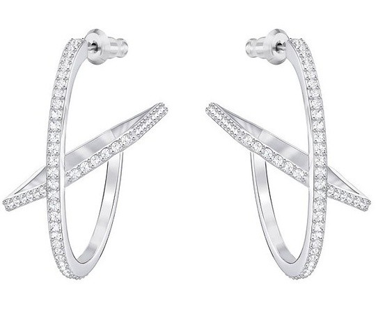 スワロフスキー Swarovski 『Hoop Fever ピアス』 5352009の通販は 11,944円