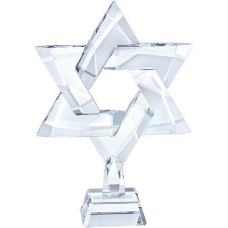 スワロフスキー Swarovski 置物 クリスタル 六芒星 ダビデの星 5373608