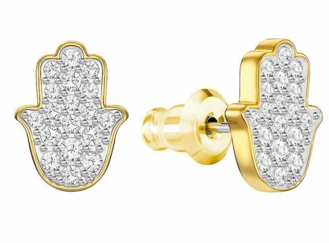 スワロフスキー Swarovski HAMSA HAND ピアス 5390501