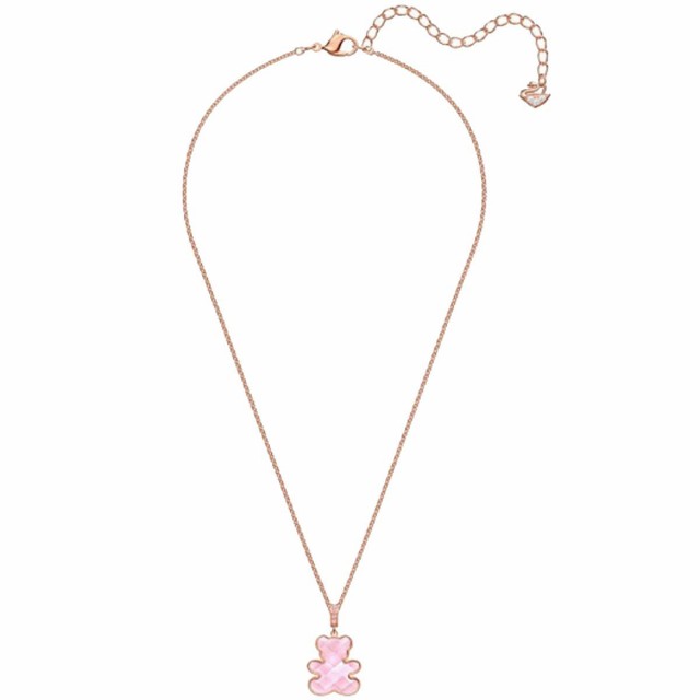 スワロフスキー Swarovski Women's Pendant Necklace Pink Teddy Rose ペンダント 5409512