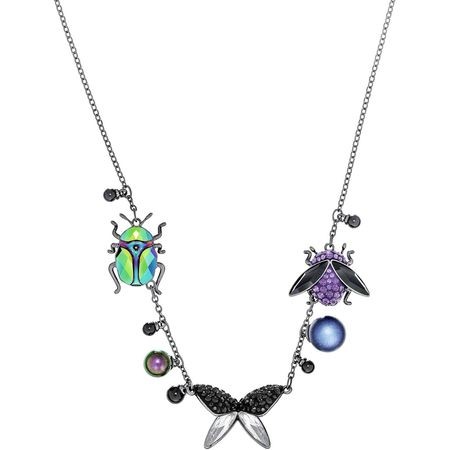 スワロフスキー Swarovski 昆虫 蝶 MAGNETIZED ネックレス 5411003