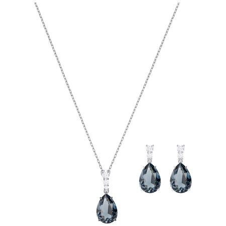 スワロフスキー Swarovski ネックレス ピアス VINTAGE セット 5421820