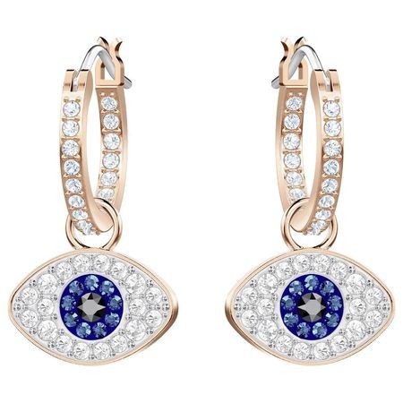 スワロフスキー Swarovski 『DUO EVIL EYE ピアス』 5425857