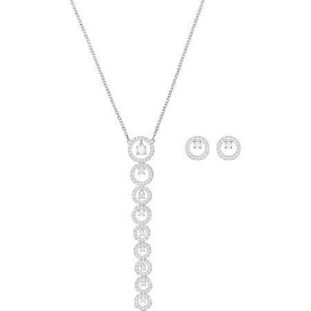 スワロフスキー Swarovski ネックレス ピアス CREATIVITY セット 5431649の通販はネックレス