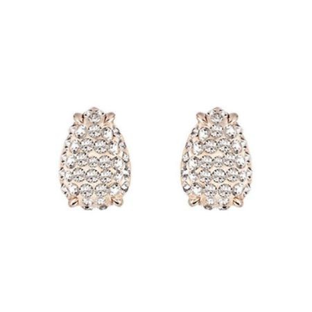 スワロフスキー Swarovski ピンク MIX ピアス 5432457