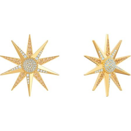☆超美品☆SWAROVSKI　ピアス　LUCKY GODDESS　幸運の女神　星 スワロフスキー Swarovski 星 LUCKY GODDESS ピアス 5464169