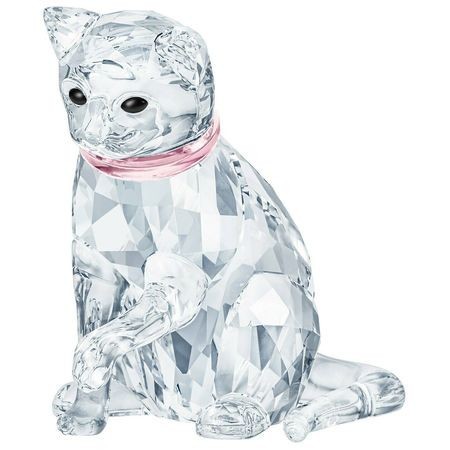 スワロフスキー Swarovski 置物 猫 ネコのお母さん クリスタル 5465836｜au PAY マーケット