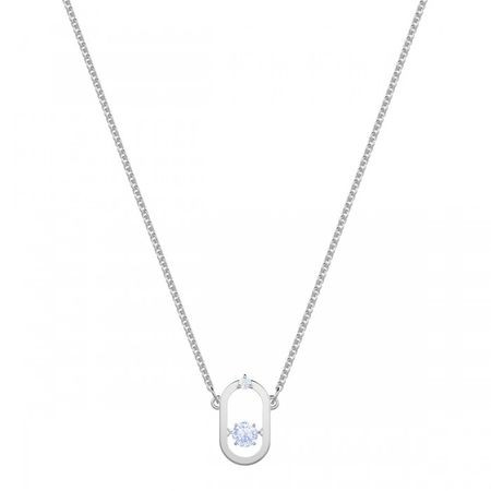 スワロフスキー Swarovski ダンシングクリスタル ブルー NORTH ネックレス 5479118