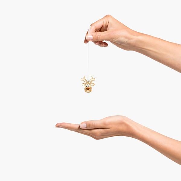 スワロフスキー Swarovski ジンジャーブレッドトナカイ オーナメント 5533944_1