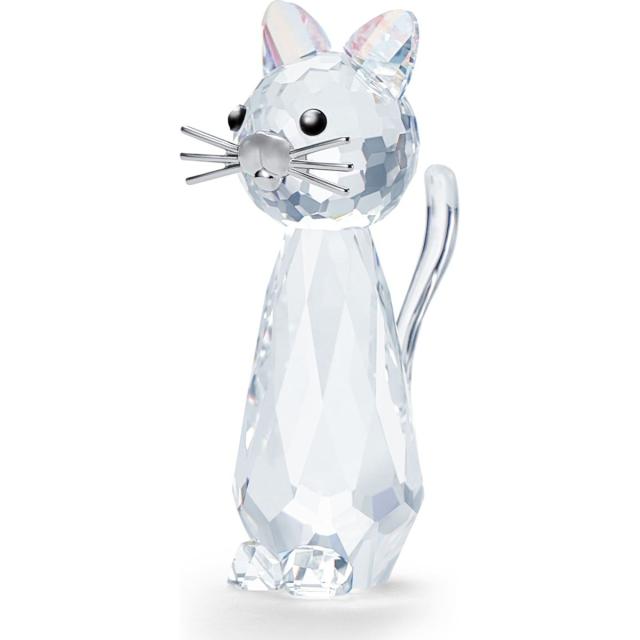 スワロフスキー Swarovski 置物 レプリカネコ 5492740