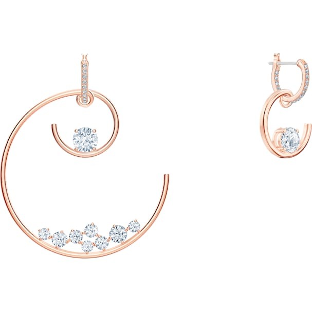 スワロフスキー Swarovski North フープピアス 5493391の通販はau PAY 