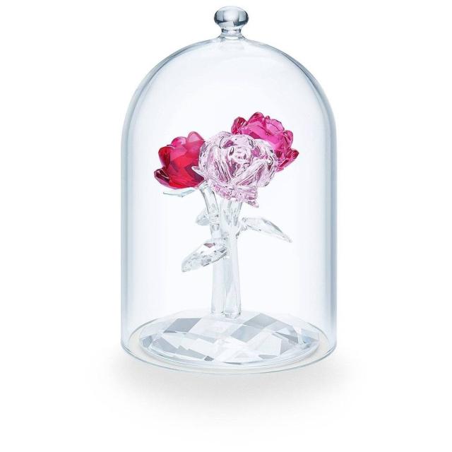 スワロフスキー Swarovski 置物 クリスタル ローズブーケ 5493707の通販は